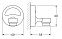 Мыльница магнитная FBS Ellea ELL 005