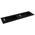 Раковина Ceramica Nova Grace 161 CN7023MB двойная черная матовая
