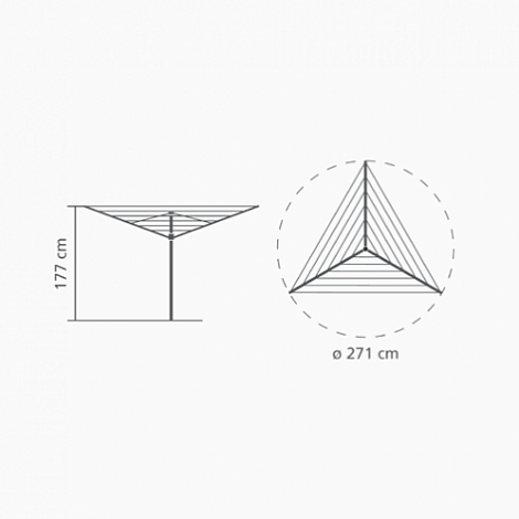 Сушилка Brabantia Compact 310645