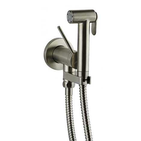 Гигиенический душ со смесителем Gattoni Programma doccia RT010NS никель шлифованный