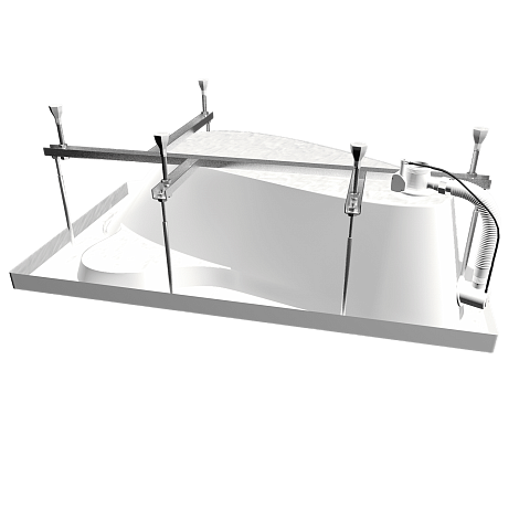 Акриловая ванна Triton Пеарл-шелл 160x104 асимметричная правая