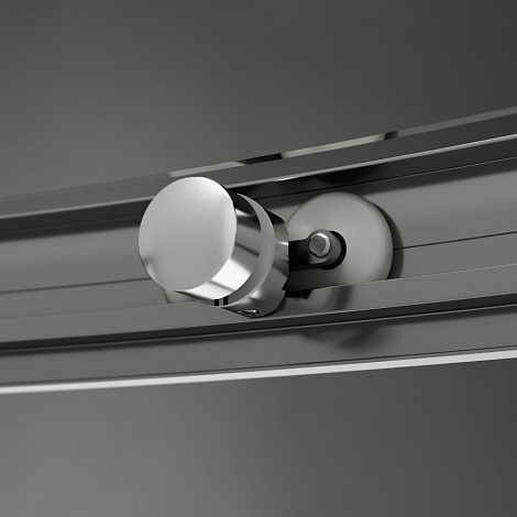 Душевое ограждение AM.PM Like Solo Slide 120 W83G-302U120CT 120x80, стекло прозрачное, хром, без поддона