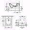 Биде подвесное Villeroy&Boch Subway 2.0 540000R1