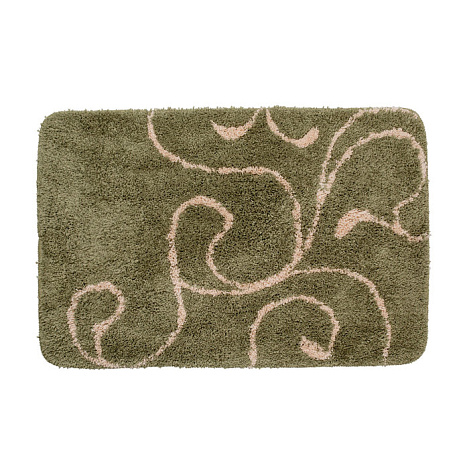 Коврик для ванной комнаты IDDIS Flower Lace Green 412M690I12