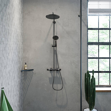 Крючок hansgrohe AddStoris 41742670 матовый черный