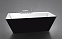 Акриловая ванна BelBagno 181x81 BB19-NERO/BIA