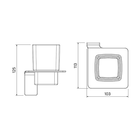 Подстаканник IDDIS Slide SLIBSG1i45 одинарный