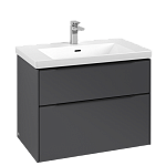 Тумба под раковину 77х48 см Villeroy&Boch Subway 3.0 C57401VR graphite