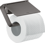 Держатель туалетной бумаги Axor Universal Softsquare 42836340 матовый черный хром