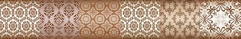Бордюр для стены Alma Ceramica Фрейя 50x8.2 BWU58FRE404, коричневый