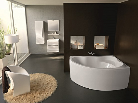 Акриловая ванна Kolpa Amadis NEW 160 L 160x100, левая