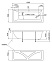 Акриловая ванна Marka One Modern 120x70 01мод1270