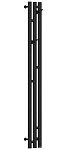 Полотенцесушитель электрический Сунержа Терция 3.0 120x10.6 15-5845-1211 черный