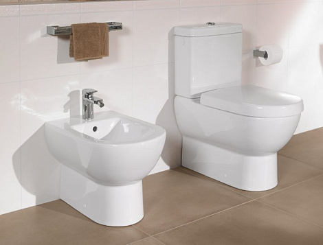 Напольный унитаз с бачком Villeroy&Boch Subway 661010R1 + 772311R1