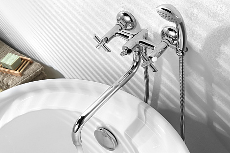 Смеситель для ванны Lemark Practica LM7551C
