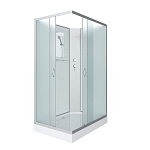 Душевая кабина Niagara Classic 100x80 NG-43085-14QBK серебро