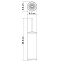 Щетка для унитаза WasserKRAFT K-1027WHITE
