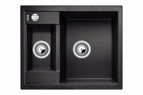 Кухонная мойка Blanco METRA 6-F SILGRANIT PuraDur 519134, антрацит
