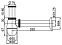 Сифон для раковины Cezares ARTICOLI VARI CZR-SB3-02