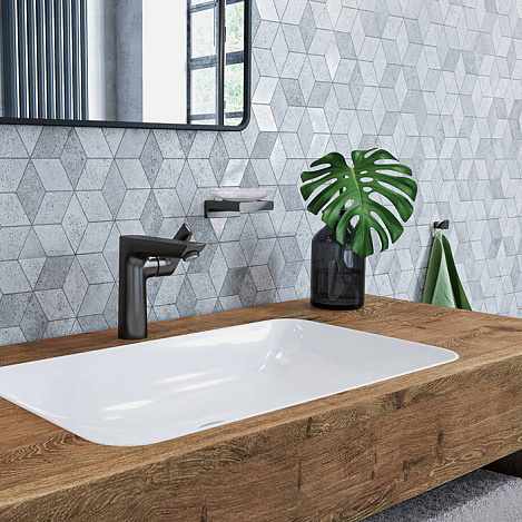 Крючок hansgrohe AddStoris 41742670 матовый черный