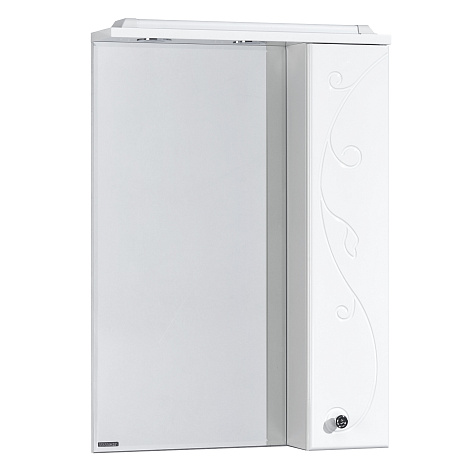 Шкаф-зеркало Aquaton Лиана 60 (1A162702LL01R) правостороннее