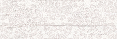 Декор для стены LB-CERAMICS Шебби Шик 60x20 1064-0097, белый