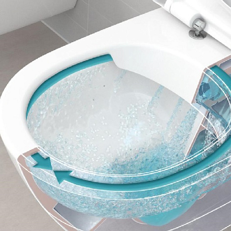 Подвесной унитаз Villeroy&Boch Subway 2.0 5606R001 альпийский белый