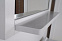 Комплект мебели ASB-Woodline Флоренция 105 9089K белая патина (Тумба+раковина+зеркало+светильники)