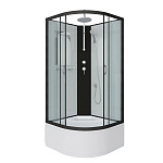 Душевая кабина Niagara Classic 80x80 NG-6707-14BKT черный