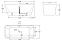 Акриловая ванна BELBAGNO 170x77x58 BB60-1700