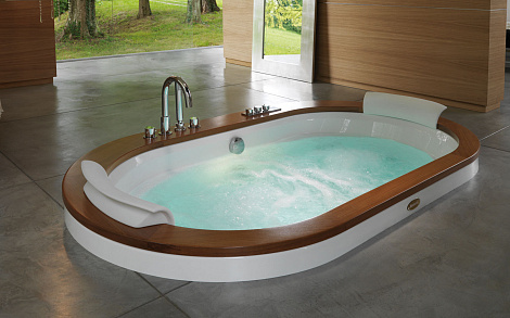Акриловая ванна Jacuzzi Opalia 190x110 9F43-498A
