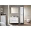 Шкаф-пенал Villeroy&Boch 2DAY2 A99600E4 левосторонний, белый глянец