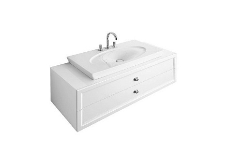 Тумба под раковину Villeroy&Boch La Belle A583 10DJ, бриллиантовый белый