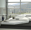 Акриловая ванна Jacuzzi Aura 164x164 9443-740A+7202-06210