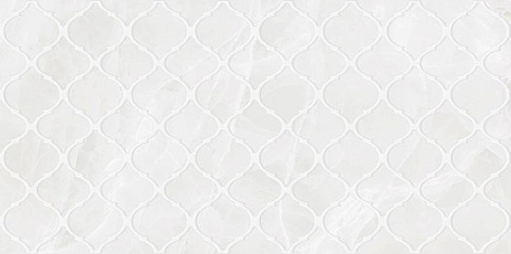 Декор для стены Laparet Plazma Nuance 60x30, белый