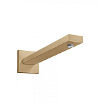 Держатель верхнего душа hansgrohe Square 27694140 38,9 см, шлифованная бронза