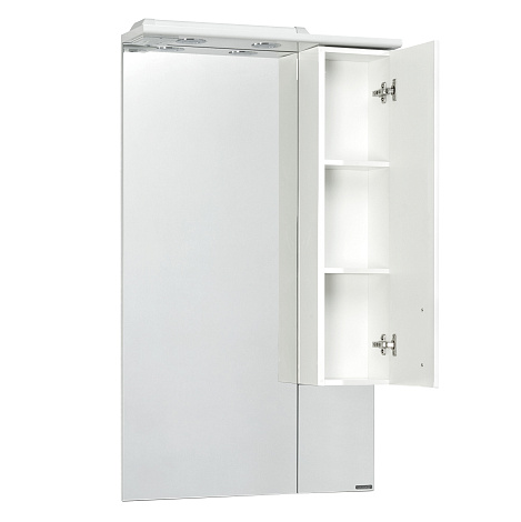 Зеркало Aquaton Марсия 67 (1A007502MS01L) левостороннее, белое