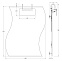 Зеркало со светильником 100 W 60х75 cm ELLUX Mode MOD-C1 0425