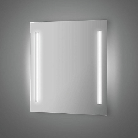 Зеркало с 2-мя встроенными LED-светильниками 12 W 50х70 cm ELLUX Stripe LED STR-A2 9112