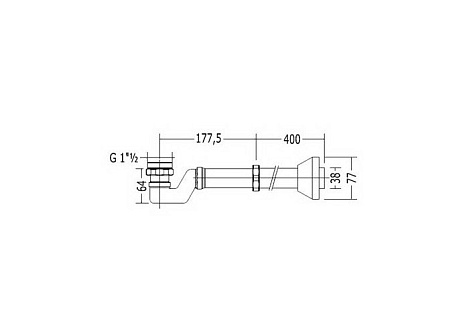 Сифон для ванны Devon&Devon SFD1040S