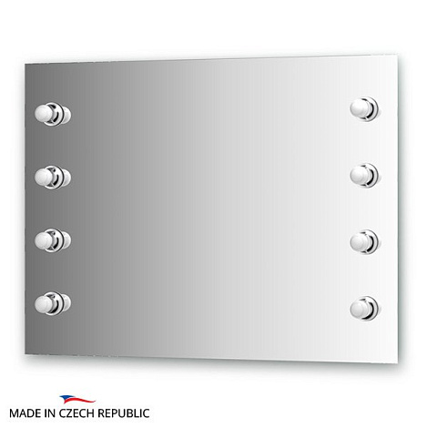 Зеркало с 8-ю светильниками 320 W 100х75 cm ELLUX Rondo RON-A8 9007
