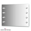 Зеркало с 8-ю светильниками 320 W 100х75 cm ELLUX Rondo RON-A8 9007