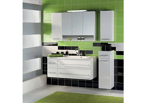 Шкаф Gorenje Avon B 30.07 R (786002) черный глянец/белый глянец