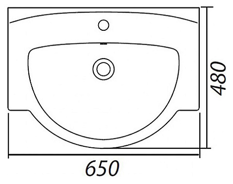 Раковина IFO Arret RS031160000