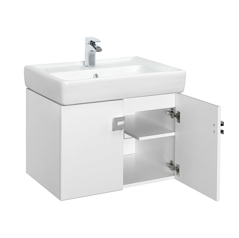 Комплект мебели Aquaton Оптима 70 (1A124101OP010) (Тумба+раковина+зеркало)
