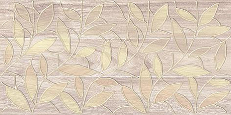 Декор для стены Ceramica Classic Bona 40x20 04-01-1-08-03-11-1344-3, коричневый
