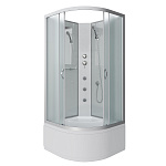 Душевая кабина Niagara Classic 100x100 NG-2309-14BKG серебро