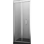 Душевая дверь WasserKRAFT Weser 78F04 90x200 хром