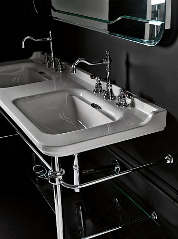 Раковина KERASAN Waldorf 150 4143K1bi/cr*3
