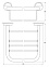 Полка для полотенец со штангой 50 cm FBS Luxia LUX 041